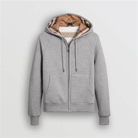 Burberry zipper hoodie size dimensions